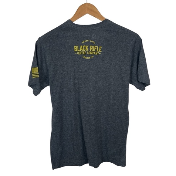 TS1065 Men’s Black Rifle Coffee Co Join or Die Military Triblend T Shirt S - Picture 3 of 4